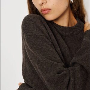 Reformation Fabian Crew Sweater XS 100% cashmere wool